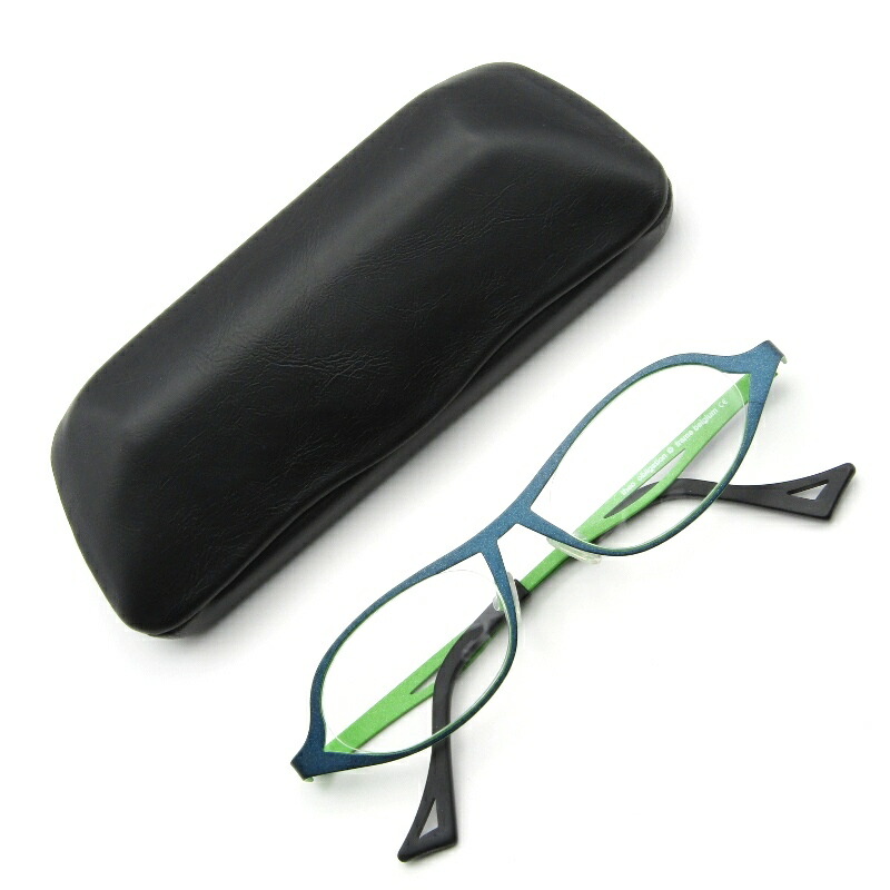 美品 Theo テオ 6本入り眼鏡ケース ロックンロールケース ベルギー