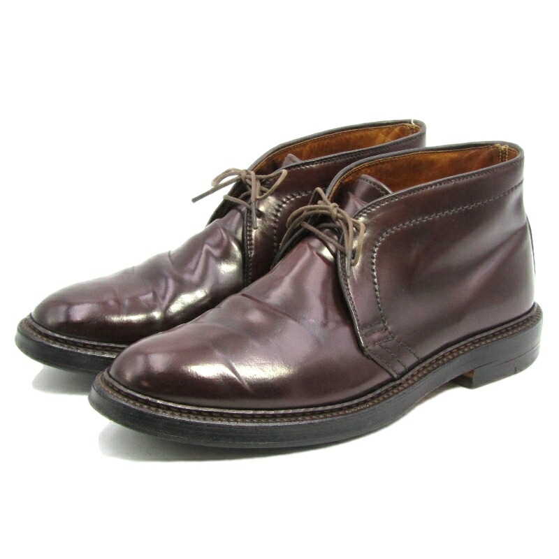 楽天市場】オールデン 中古（チップデザイン（靴）プレーントゥ）（靴