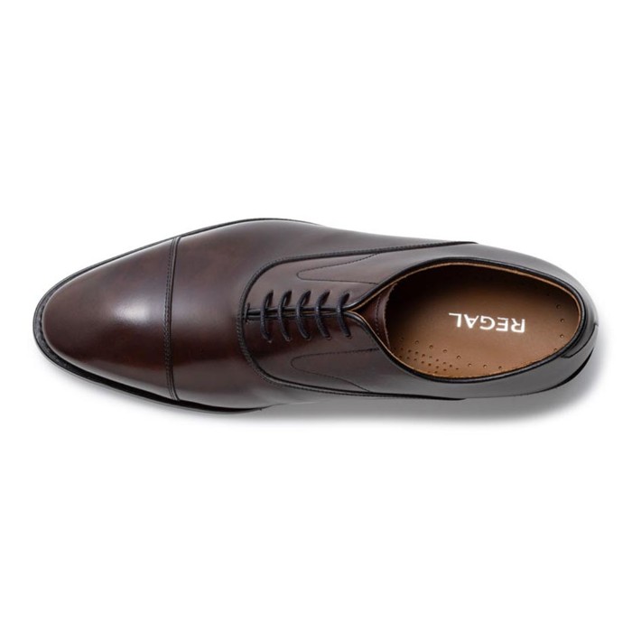 楽天市場】【公式】 REGAL 31JL ストレートチップ ダークブラウン