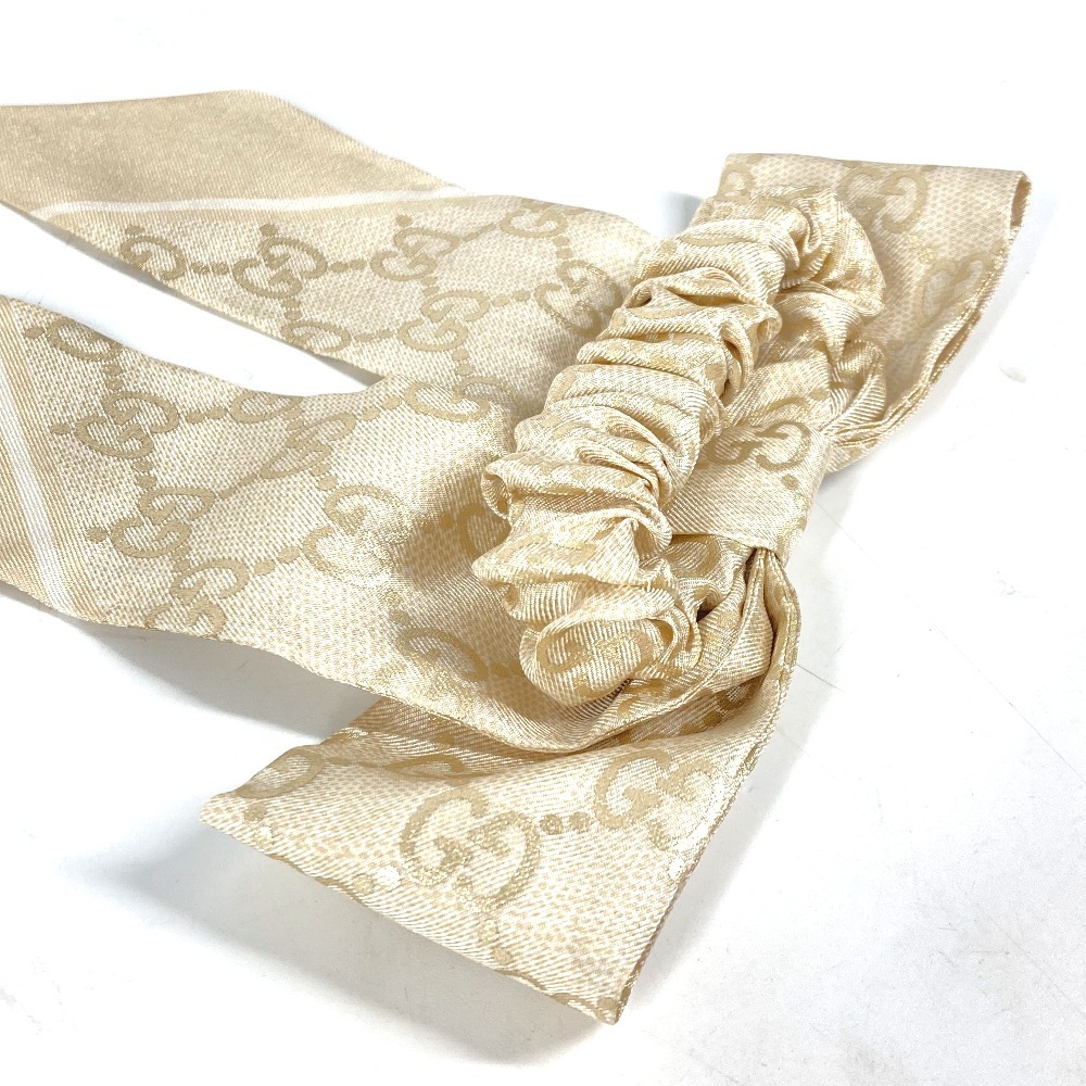 楽天市場】GUCCI グッチ 816541 GG シルクジャカード シュシュ ヘア