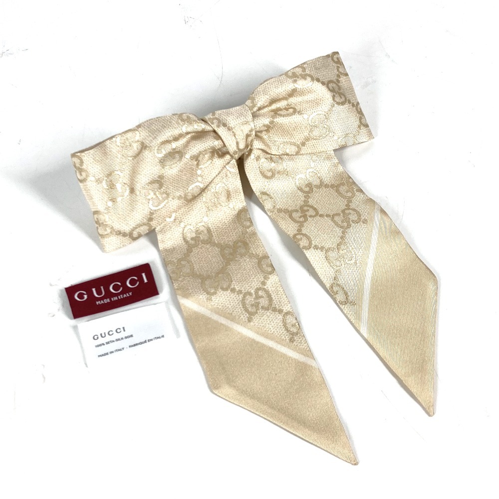 楽天市場】GUCCI グッチ 816541 GG シルクジャカード シュシュ ヘア