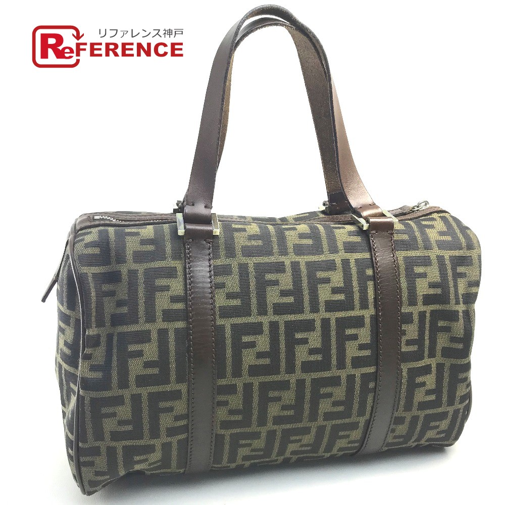 楽天市場】FENDI フェンディ ズッカ FF柄 カバン ミニボストンバッグ