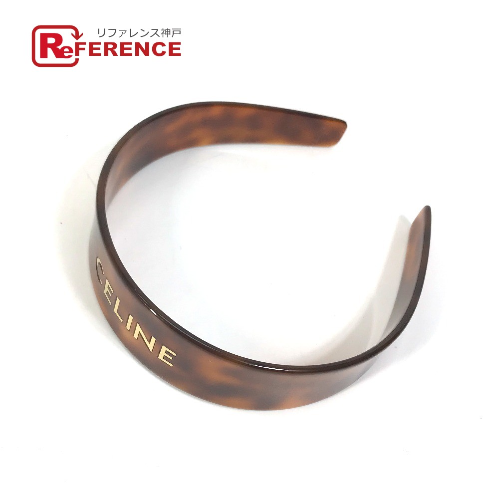 楽天市場】CELINE セリーヌ ロゴ ヘアアクセサリー カチューシャ