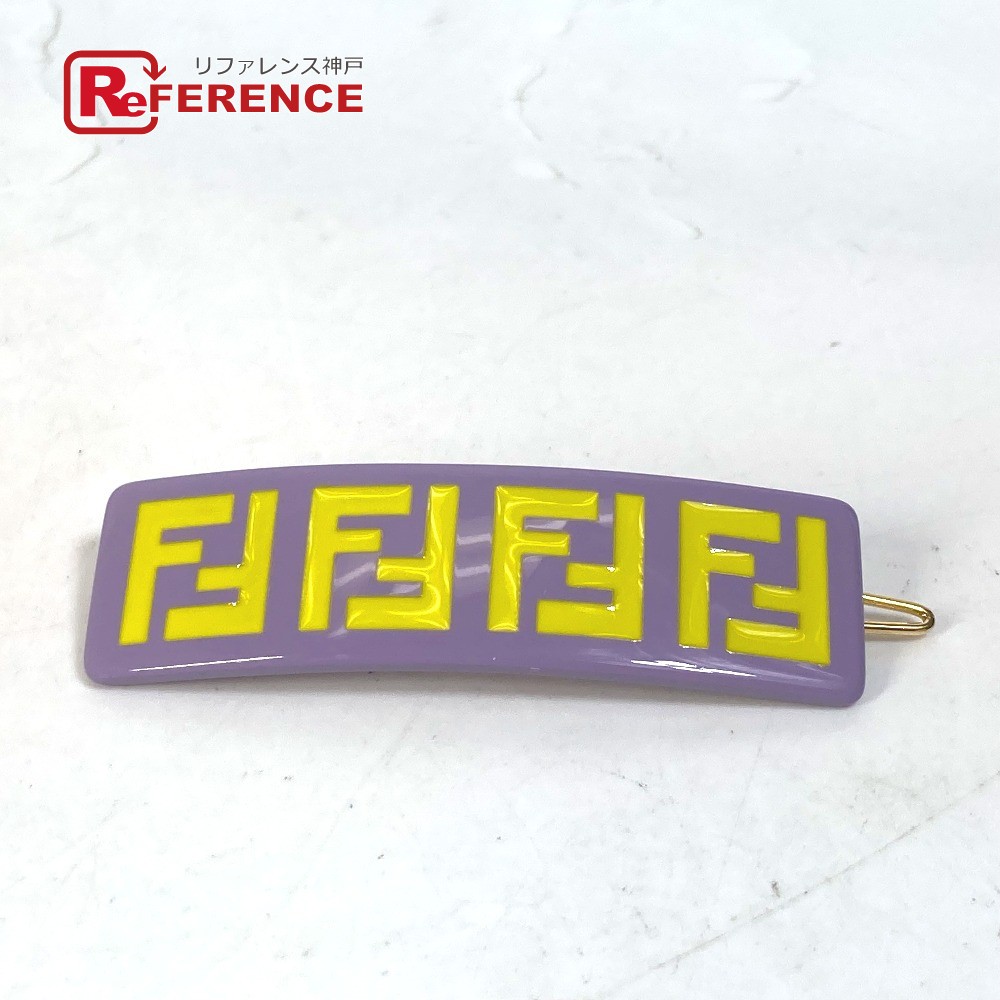 楽天市場】FENDI フェンディ JFP402 ヘアピン FF ヘアクリップ ロゴ