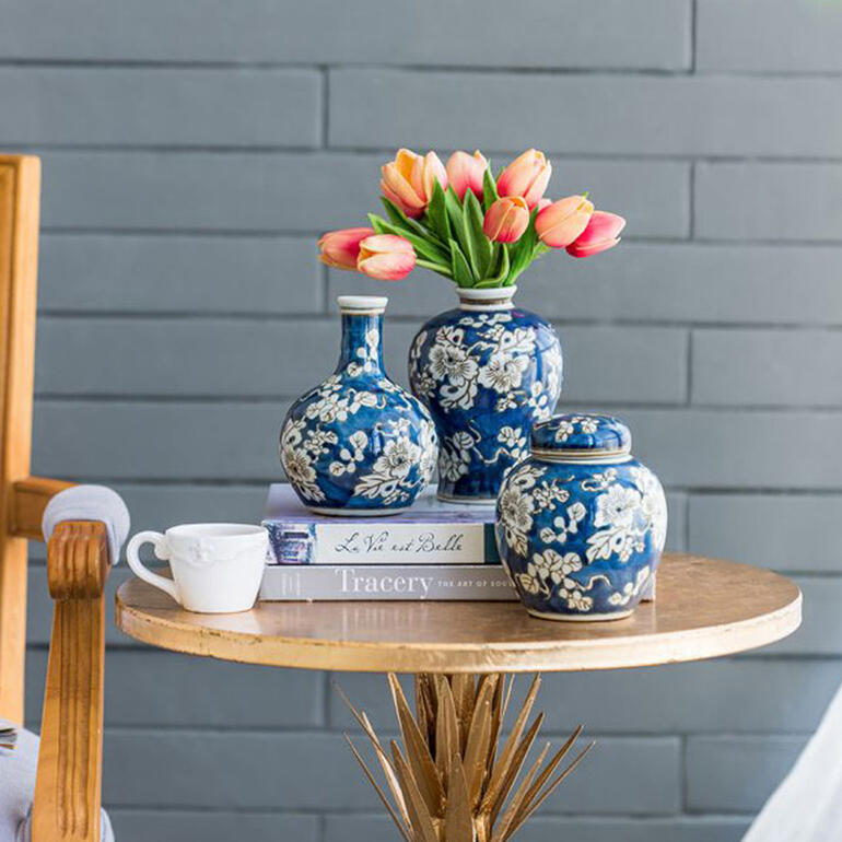 楽天市場】シノワズリ 小瓶 4個セットオリエンタル フラワーベース