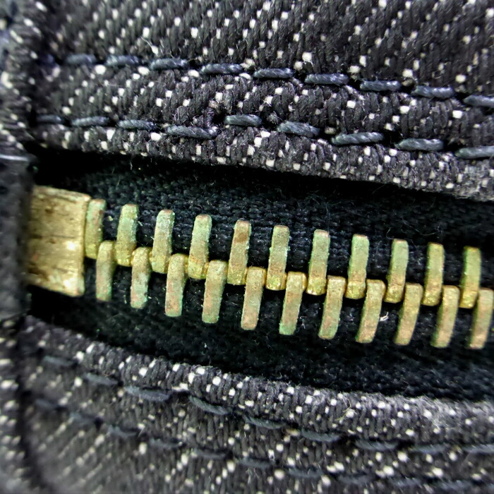 楽天市場】プラダ （PRADA） トライアングルロゴ デニム ポーチ コスメ