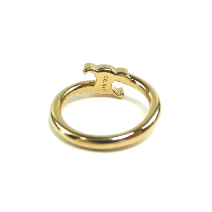 楽天市場】セリーヌ （CELINE） トリオンフ アシンメトリック リング