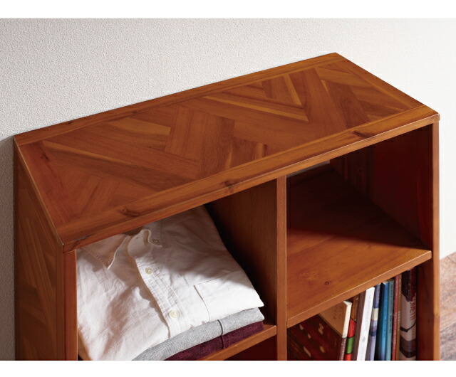 楽天市場】ヘント オープンラック [ HENT-OR70 ] 収納 ヘリボーン柄