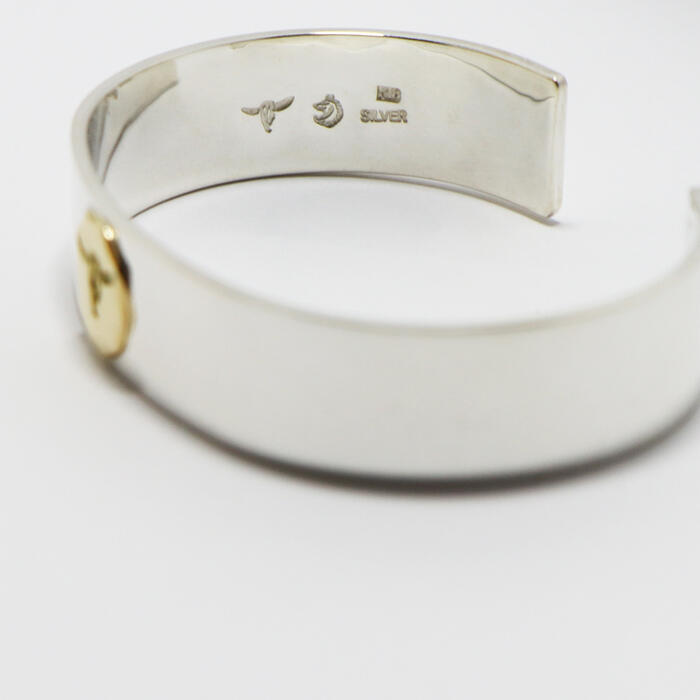 楽天市場】TADY&KING平打ちバングルSV K18ロングホーン : TADY＆KING