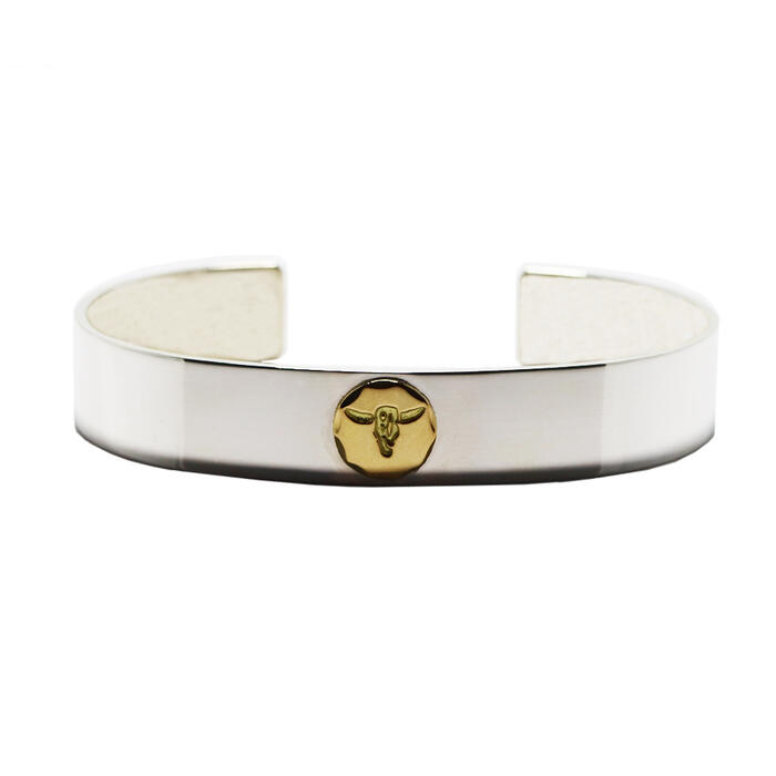 楽天市場】TADY&KING平打ちバングルSV K18ロングホーン : TADY＆KING