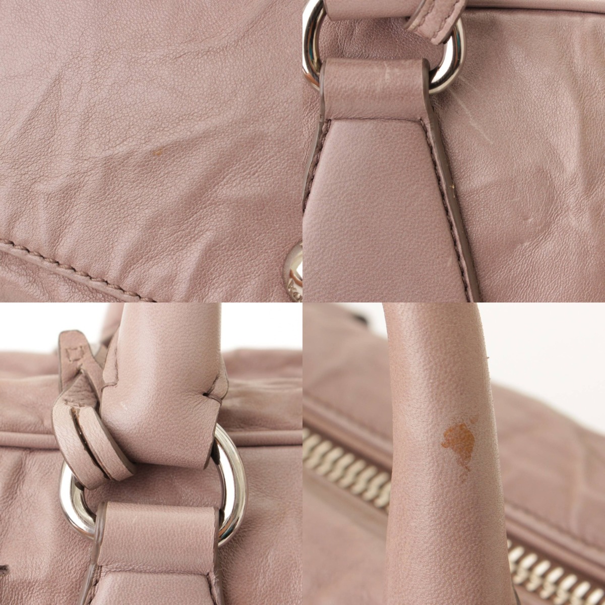 楽天市場】【プラダ】Prada ナッパアンティーク 2WAY ミニボストン