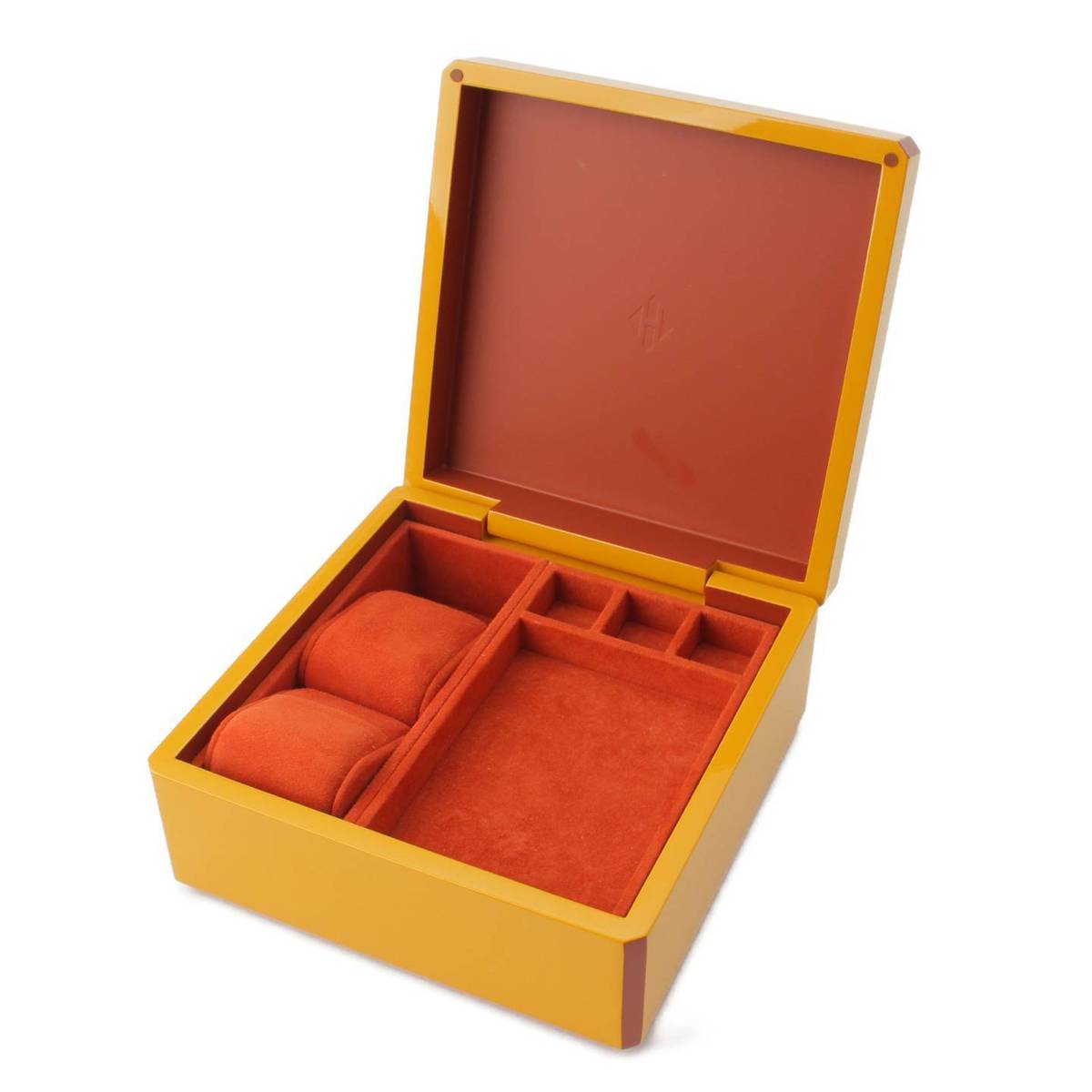 楽天市場】【エルメス】Hermes ラッカーウッド ジュエリーボックス
