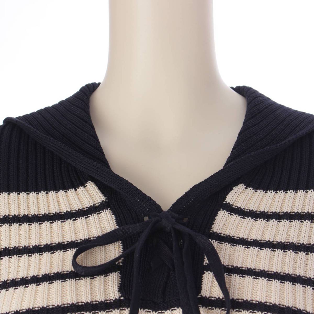 楽天市場】【ディオール】DIOR セーラーカラー ロゴ ボーダー 長袖