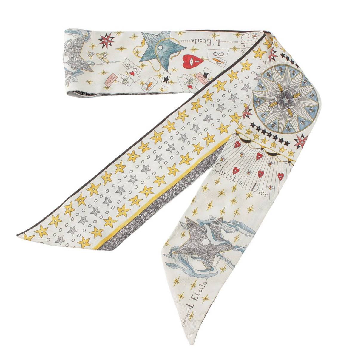 楽天市場】【ディオール】DIOR シルク 蜂 BEE 星柄 スター タロット