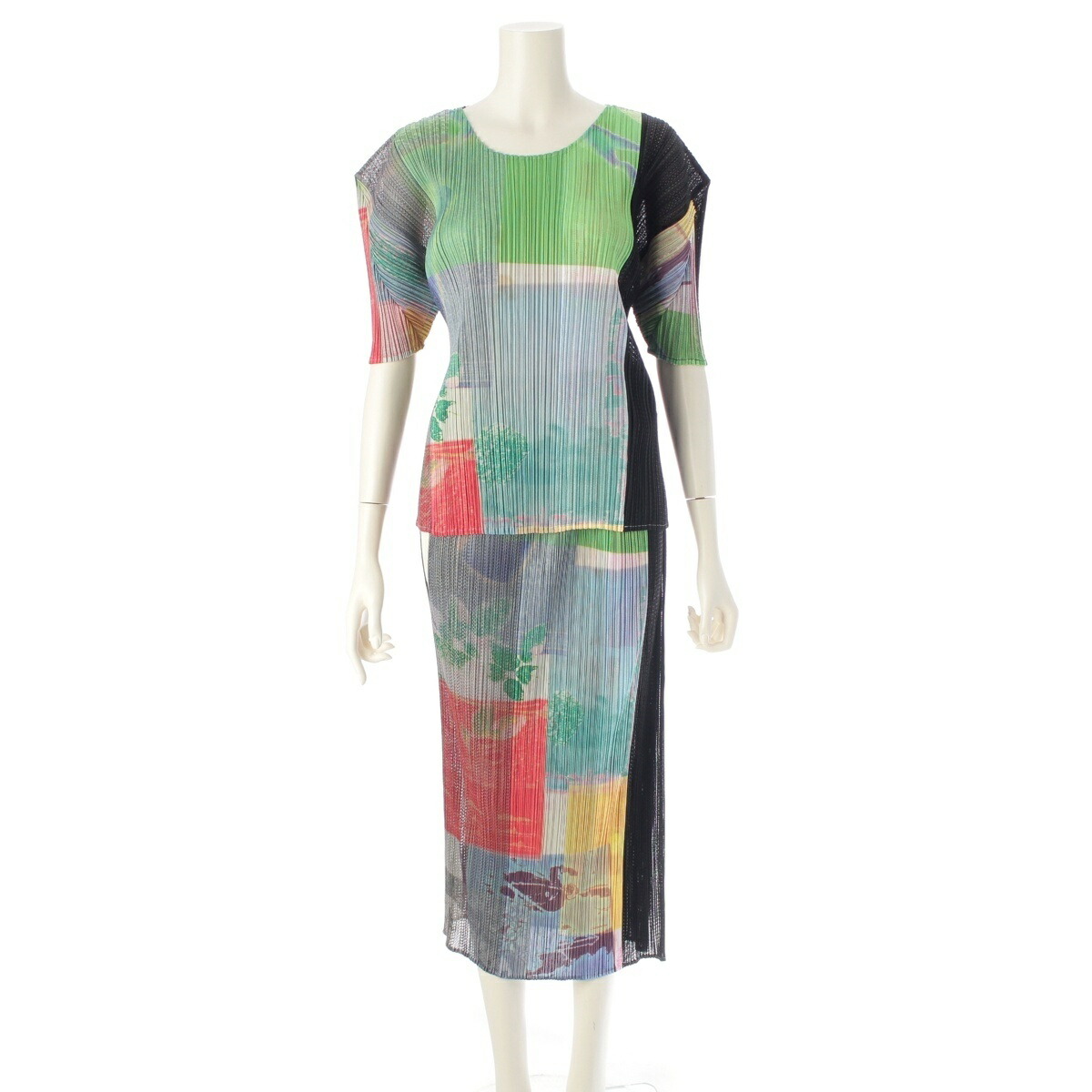 楽天市場】プリーツプリーズ イッセイミヤケ PLEATS PLEASE ISSEY 総柄