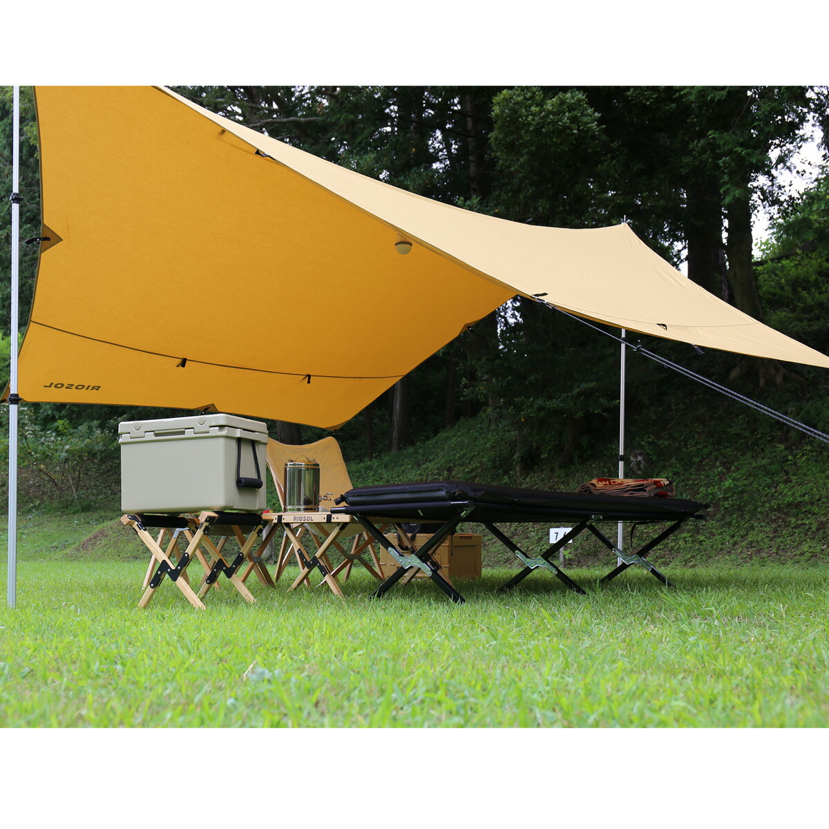 楽天市場】タープ ヘキサタープ タープテント キャンプ アウトドア