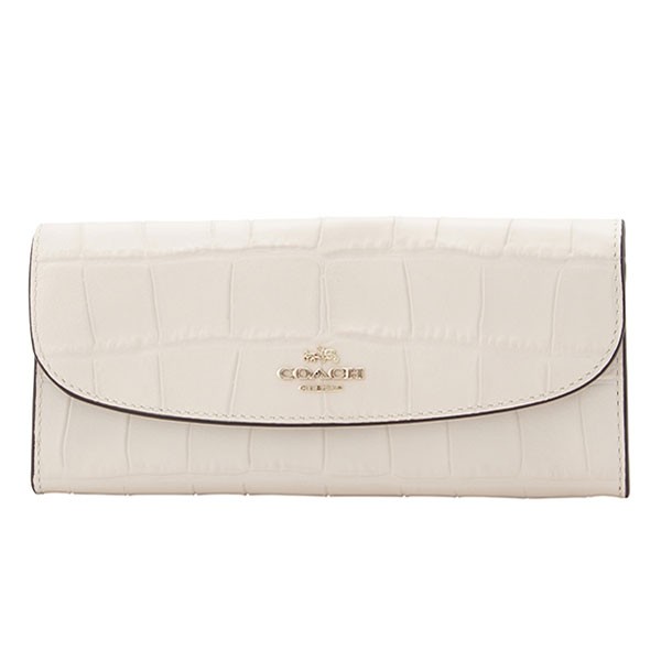 楽天市場】コーチ 財布 COACH 二つ折り長財布 レディース オフホワイト