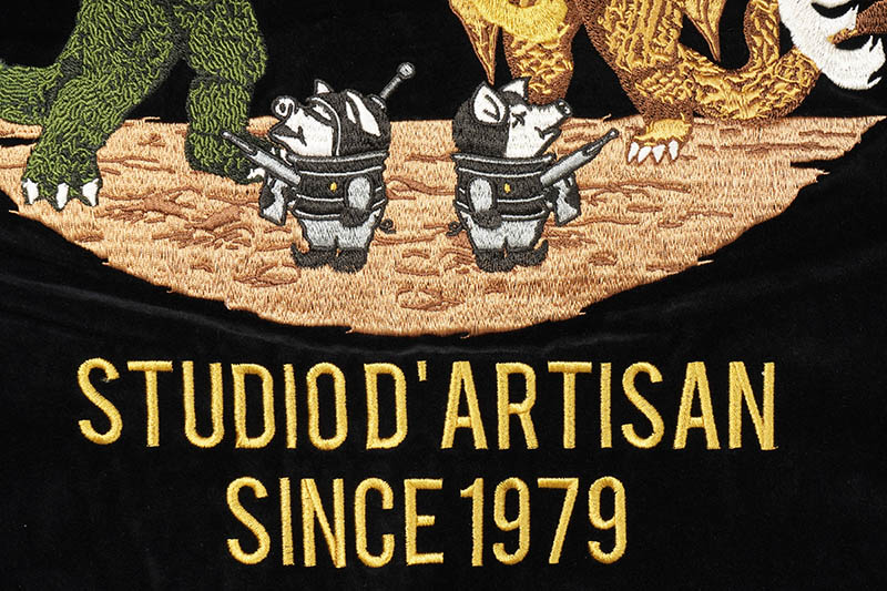 楽天市場】STUDIO D'ARTISAN ステュディオ・ダルチザン スカジャン