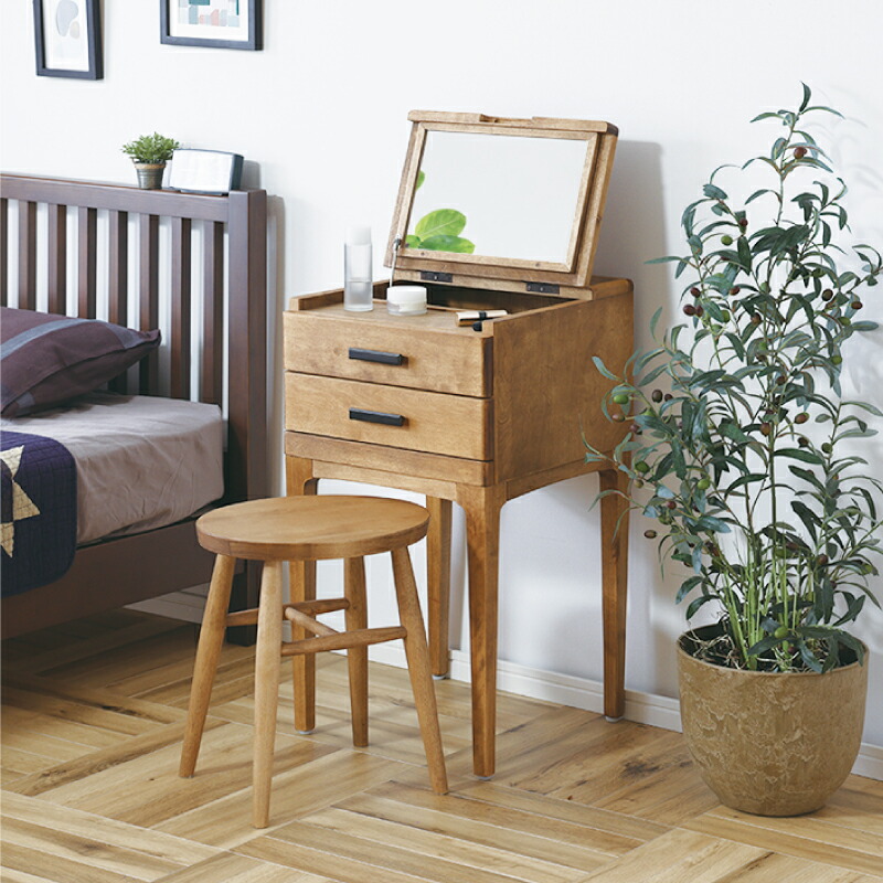楽天市場】【公式】ドレッサー 化粧台 引き出し おしゃれ 北欧 無垢