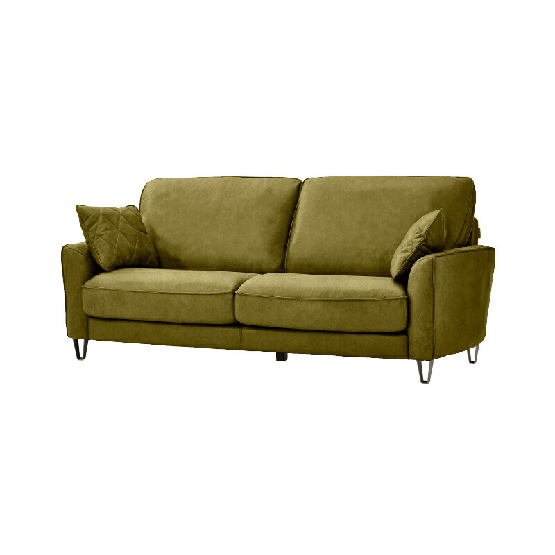 楽天市場】【公式】ソファ 3人掛け レザーテックス 木脚 ステンレス脚