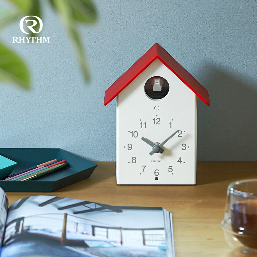 楽天市場】【特典付き】鳩時計 ハト時計 掛け時計 置き時計 ふいご式