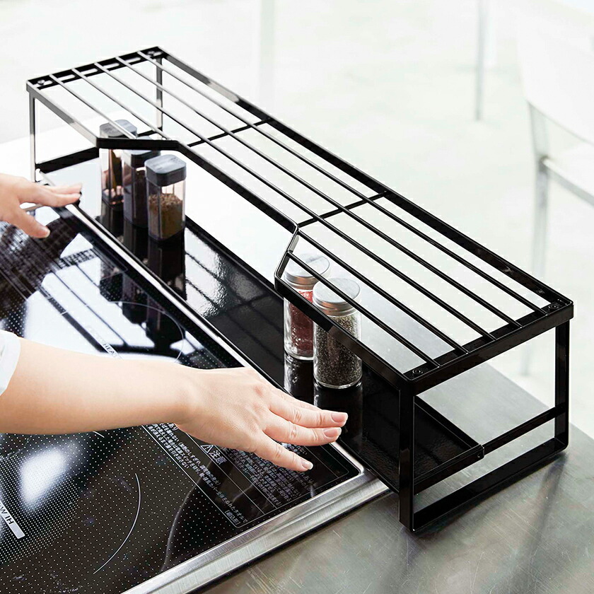 楽天市場】［ コンロ奥ラック 排気口カバー付 60cmコンロ用 タワー