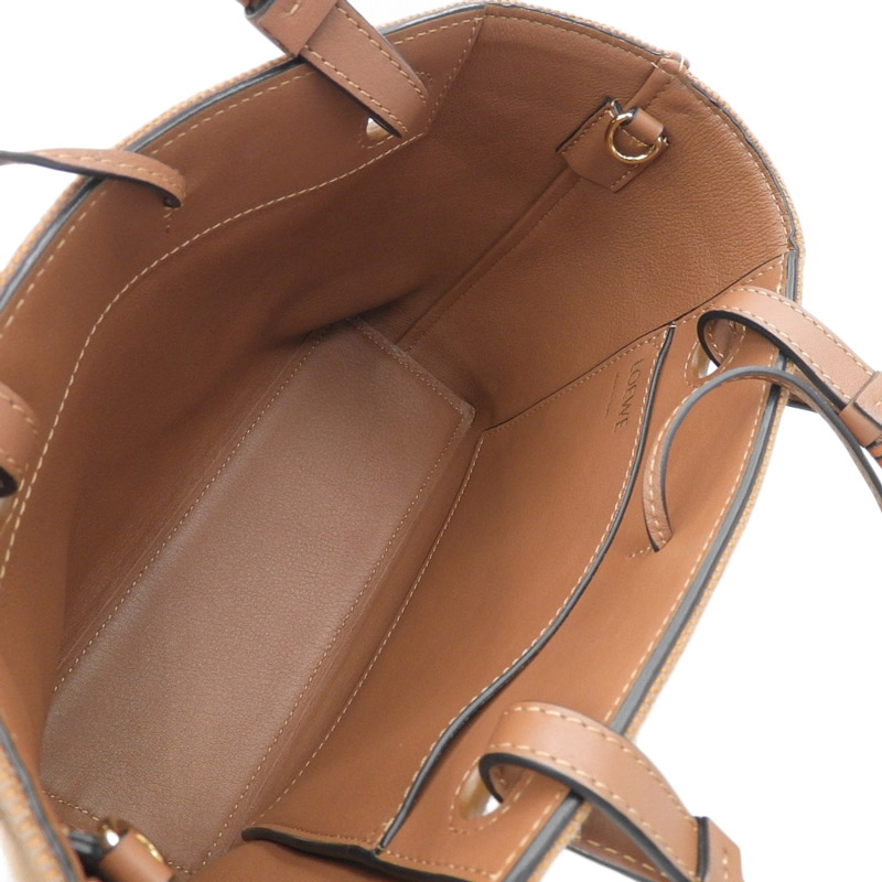 楽天市場】【中古】 ロエベ LOEWE アナグラム トートバッグ ミニ 2WAY