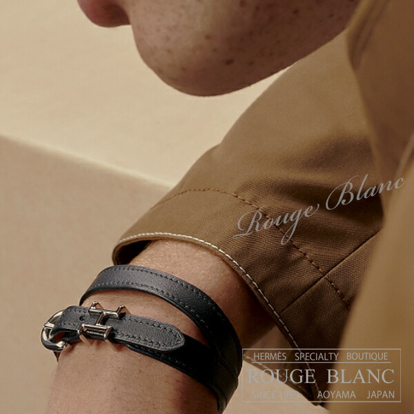 楽天市場】エルメス レザーブレスレット ”トレンチ