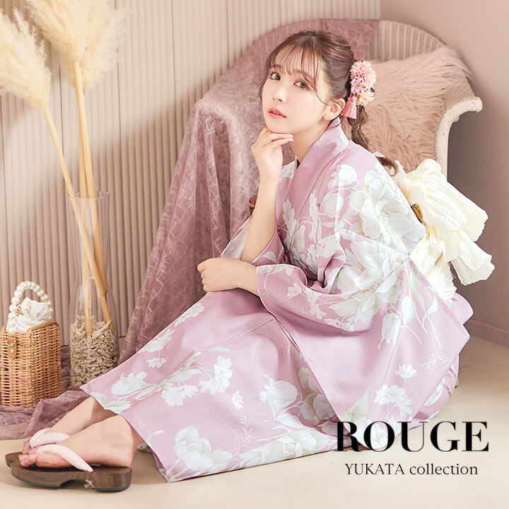 楽天市場】送料無料 【あす楽】【浴衣3点セット】大胆な牡丹が咲き誇る