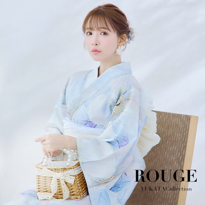 楽天市場】送料無料 あす楽【浴衣3点セット】アイシーフラワー牡丹浴衣