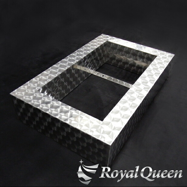 楽天市場】【送料無料】【字光式OK♪大型車用 特大角型ステンレス