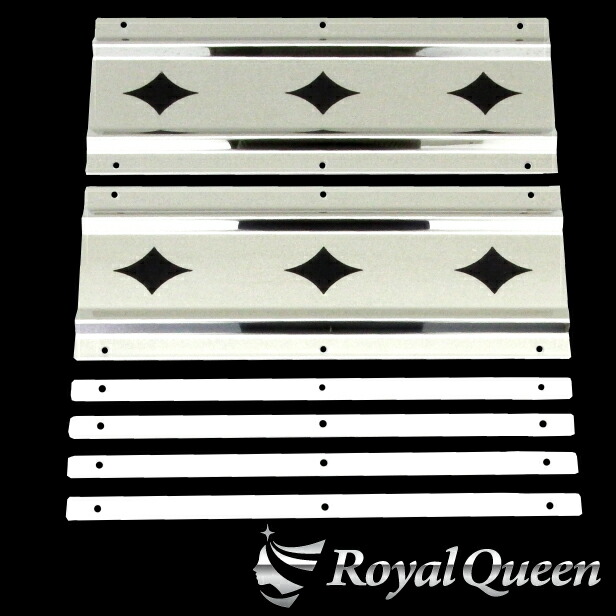 楽天市場】【送料無料】【泥除けステー ウエイト ステンレス飾り板