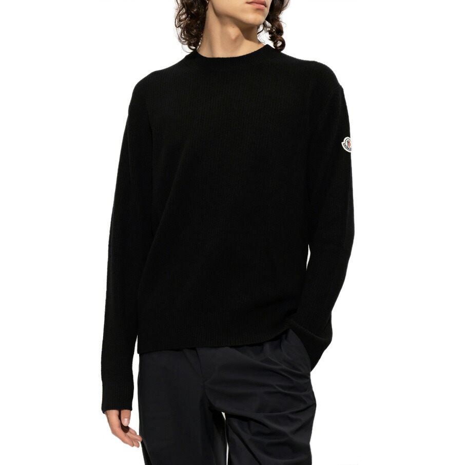 楽天市場】41 MONCLER モンクレール 9C00030 M1900 ブラック ニット