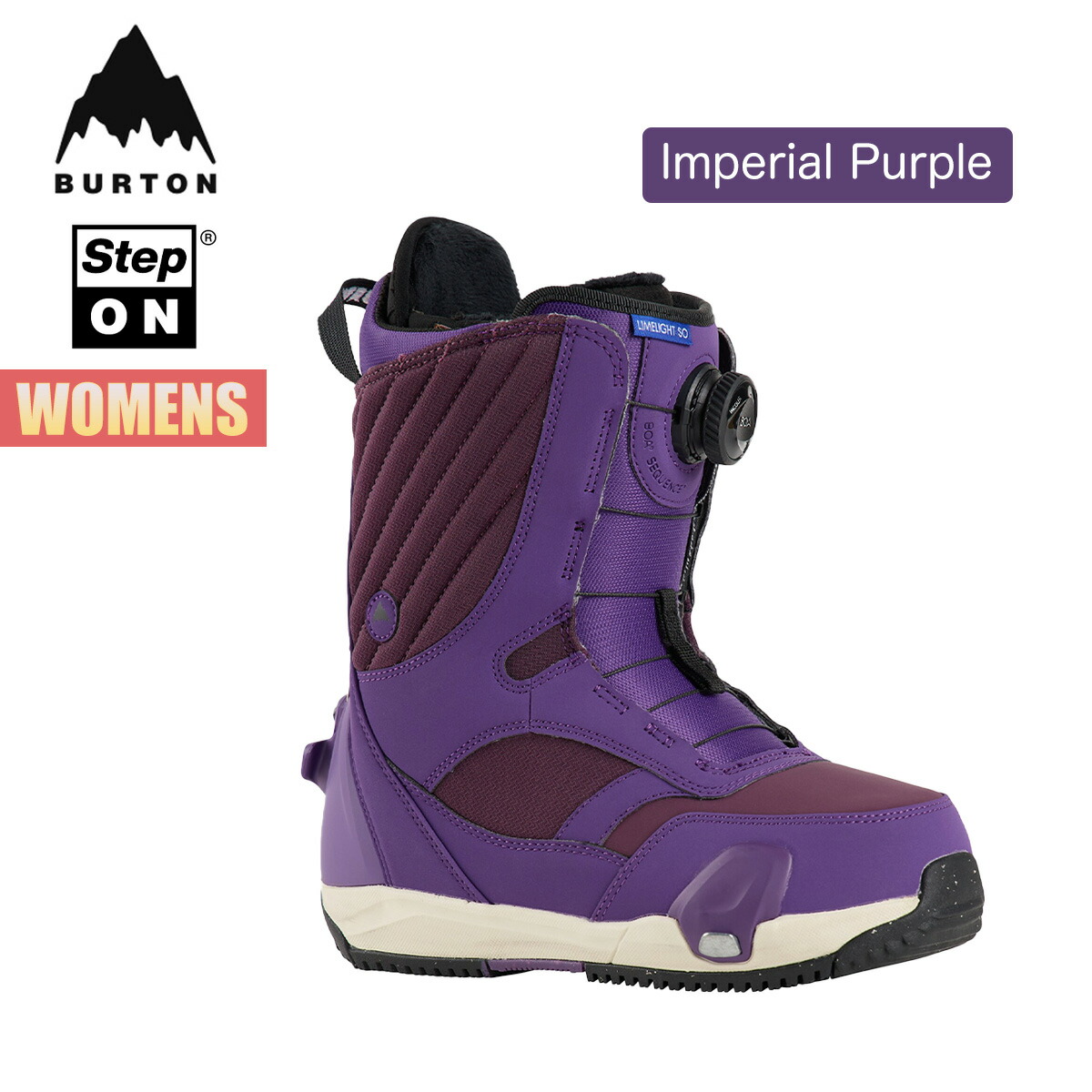 BURTON ZIPLINE 23cm スノーボードブーツ BOA 2024 Burton Zipline BOA