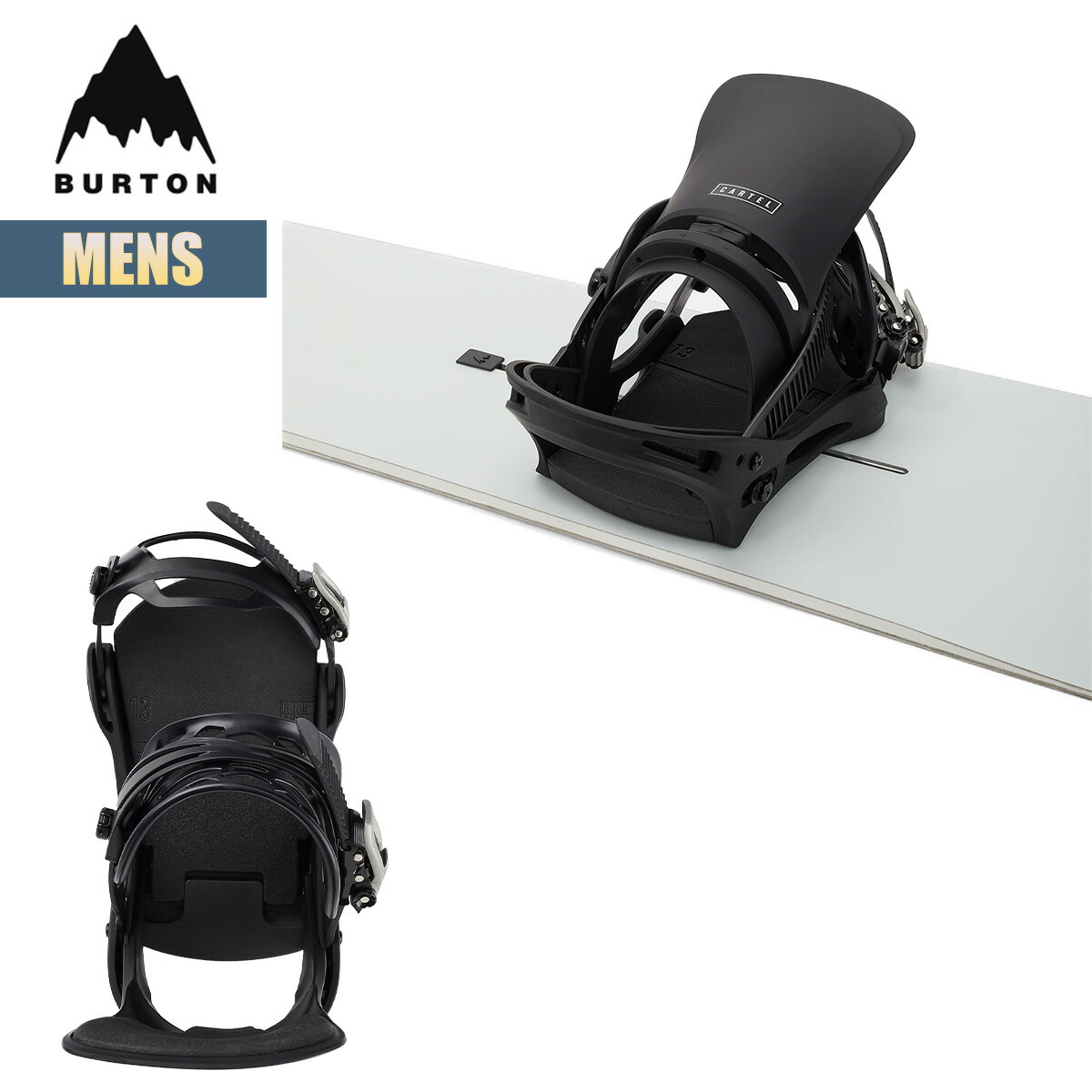 楽天市場】バートン ビンディング メンズ 25-26 Burton カーテル リ