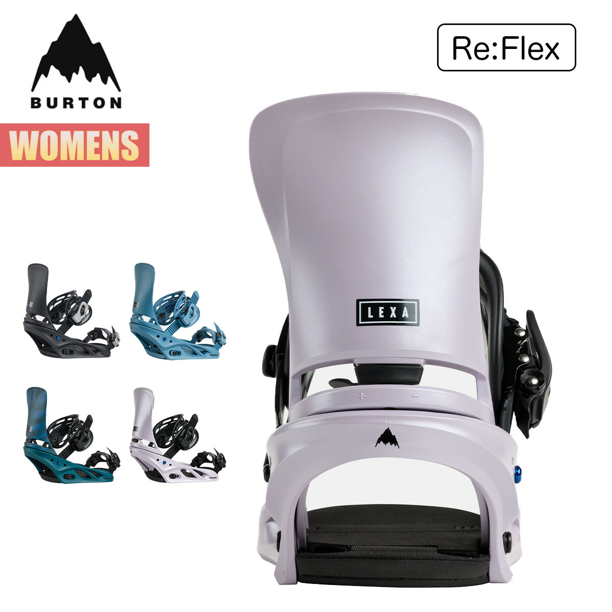 楽天市場】バートン ビンディング レディース 25-26 Burton レクサ リ