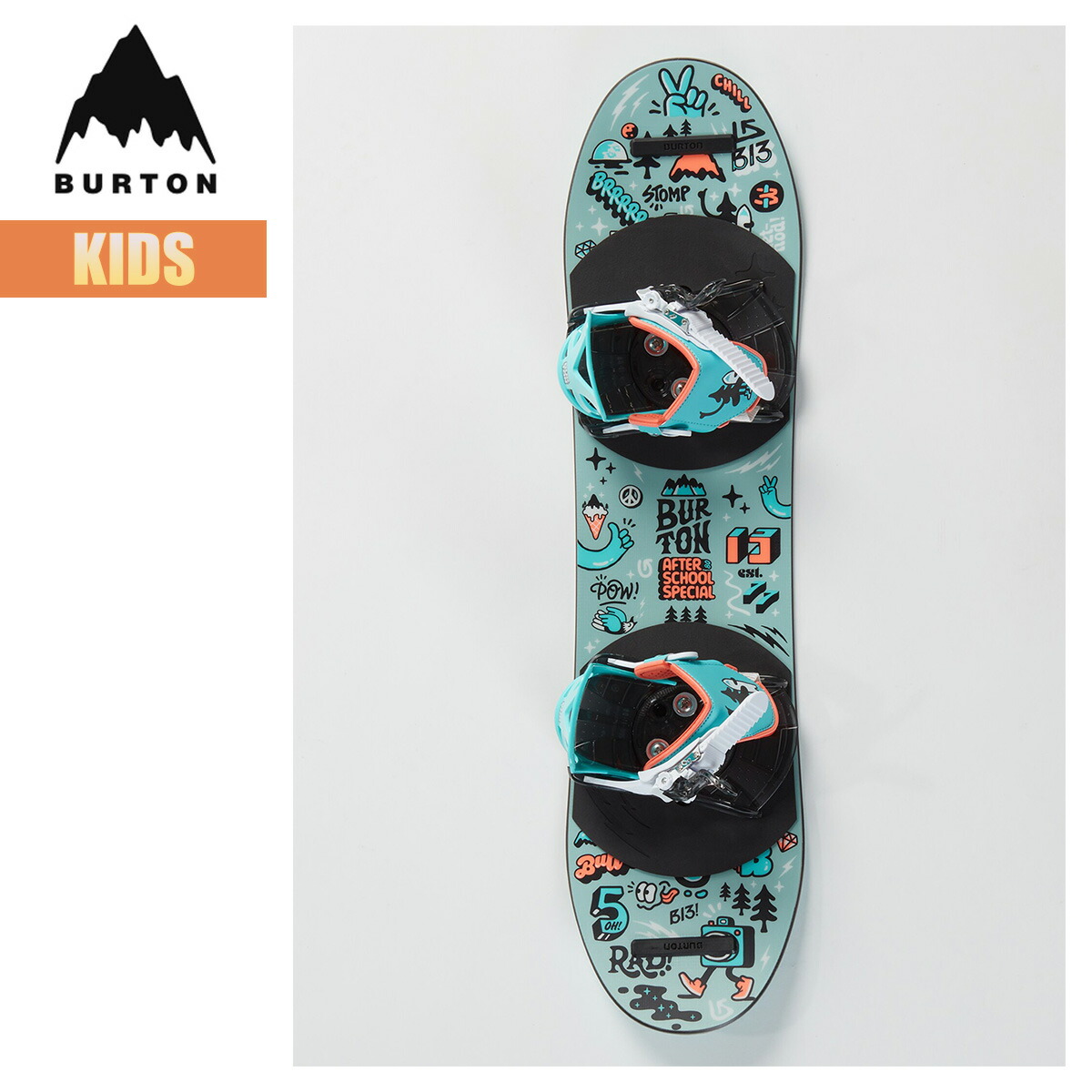 楽天市場】バートン スノーボードセット キッズ 25-26 Burton アフター