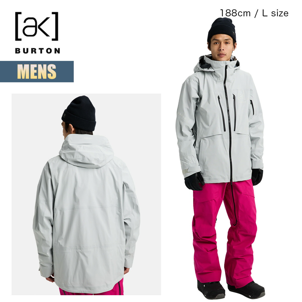 楽天市場】バートン スノーボードウェア メンズ ジャケット 25-26