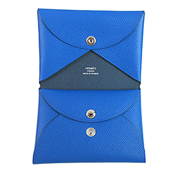 楽天市場】≪Brand new≫Hermes Card Case Calvi Duo Verso Bicolor