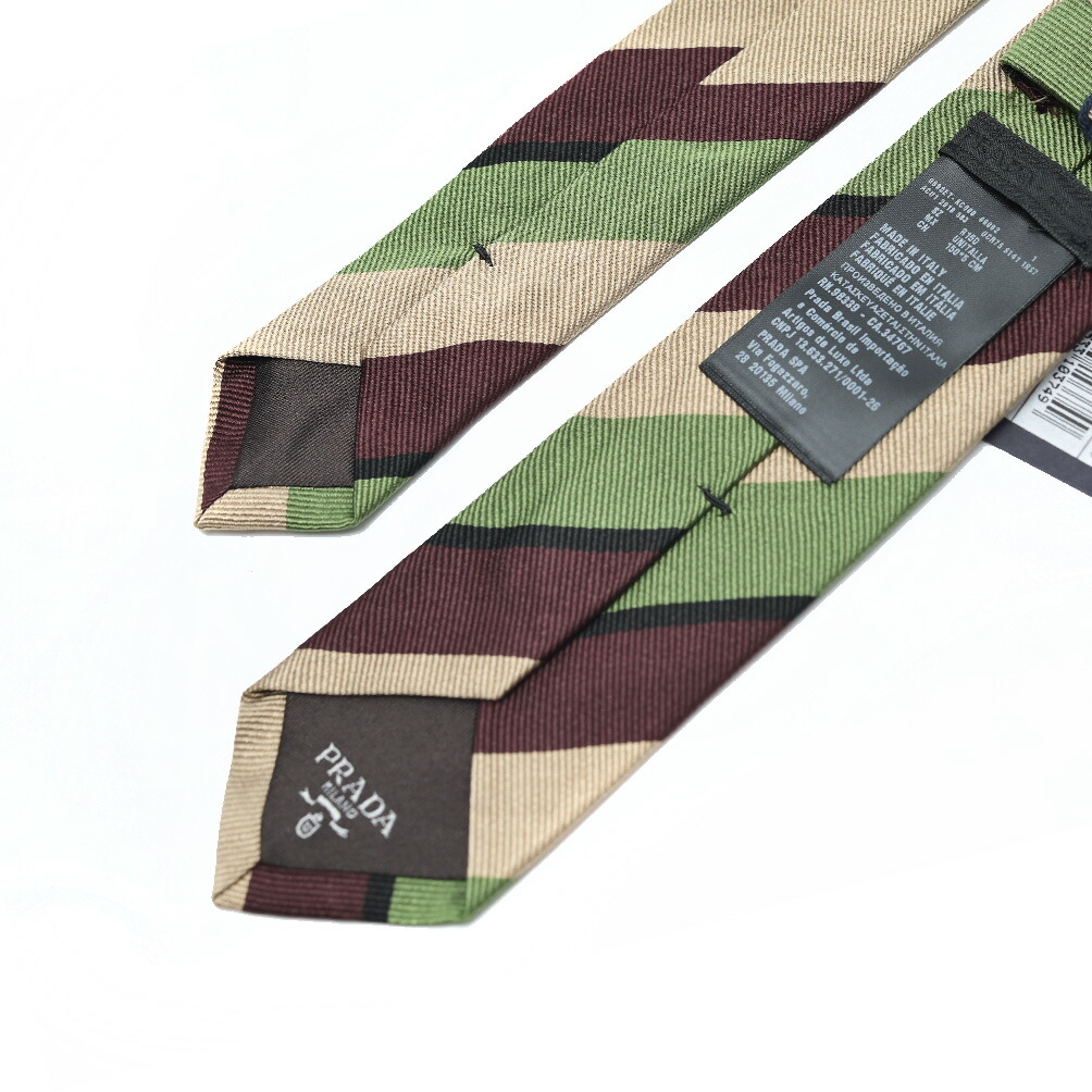 楽天市場】プラダ PRADA ネクタイ ナロータイ オールシーズン メンズ