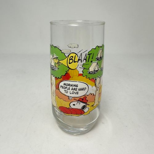 楽天市場】【中古】McDonald's Glasses Camp Snoopy Collection