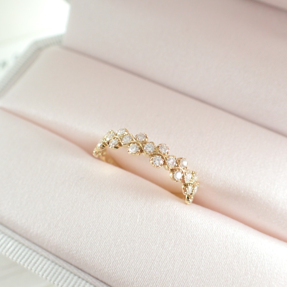 楽天市場】AHKAHアーカー VC0269010200-0140 K18 ダイヤ0.16ct