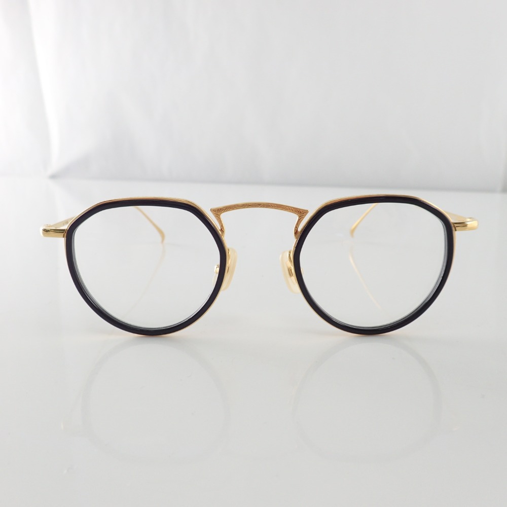 楽天市場】金子眼鏡 KV-63 オクタゴン型 コンビメガネフレーム 46□22