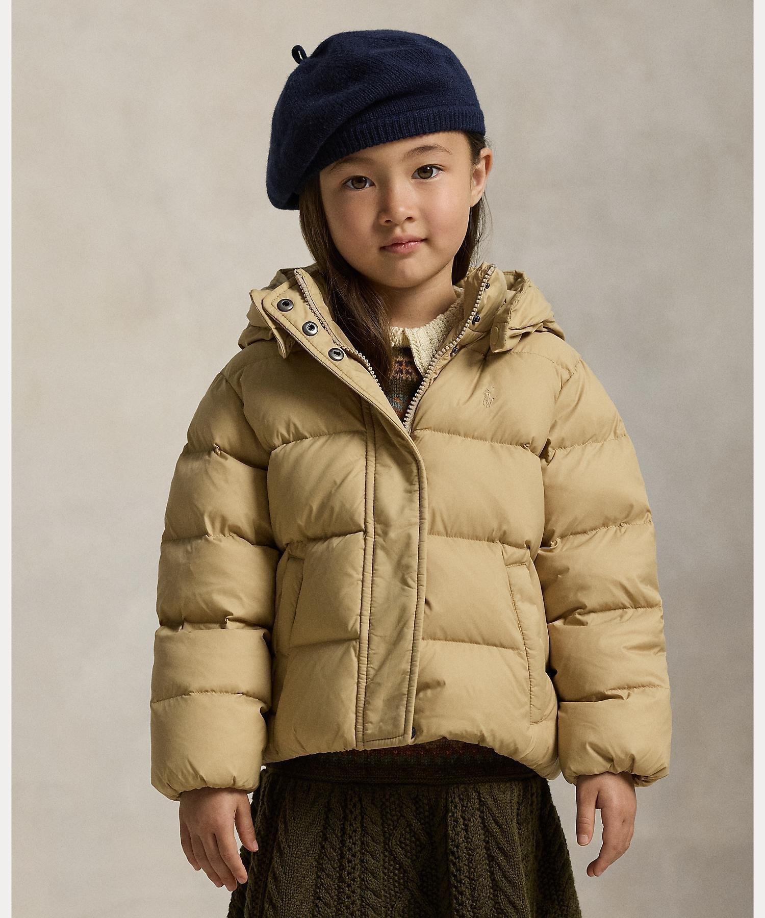 RALPH LAUREN｜(ボーイズ 8才~20才)リップストップ ダウン フーデッド