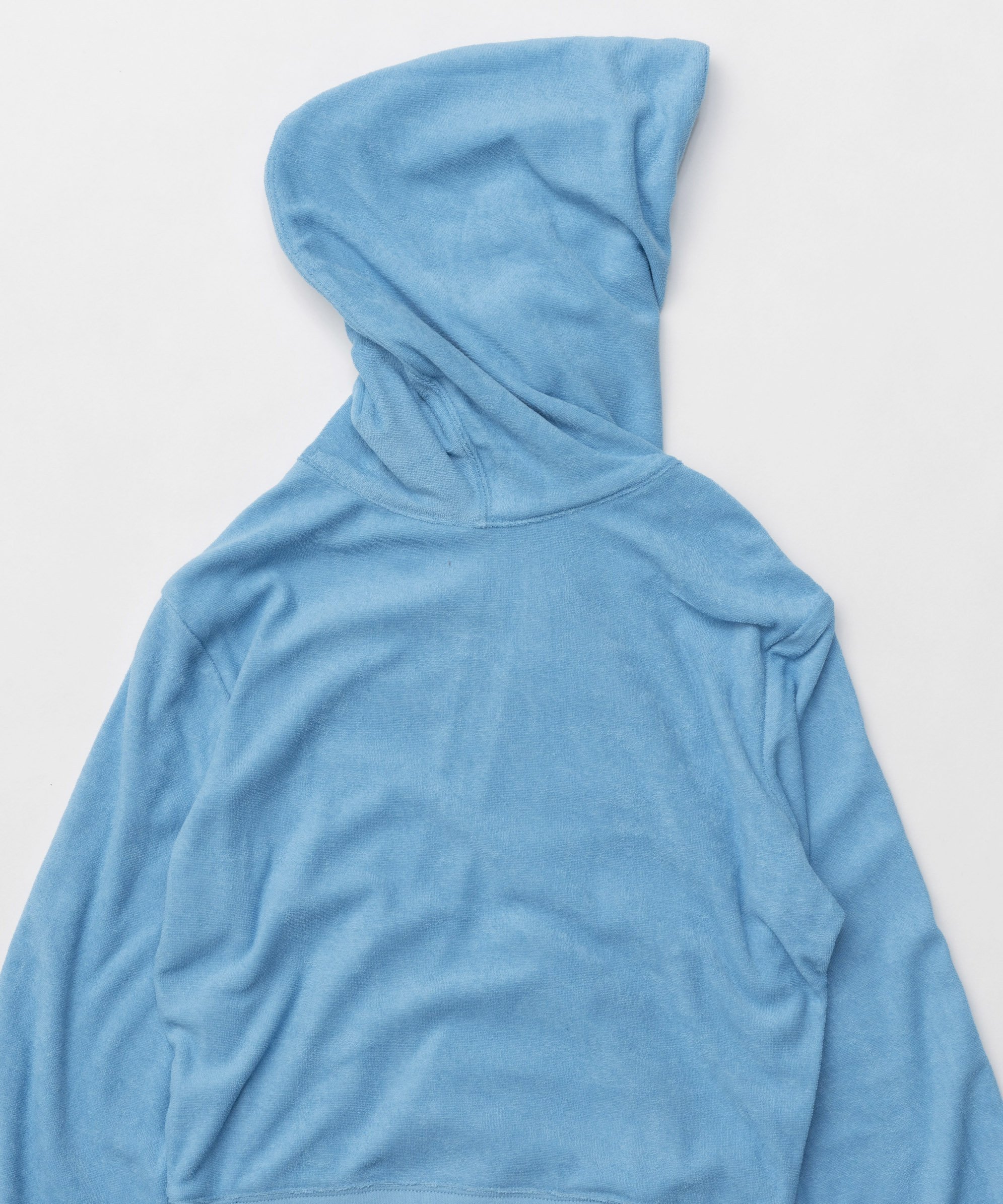MAISON SPECIAL｜Gather Pile Fabric Short Length Hoodie | Rakuten