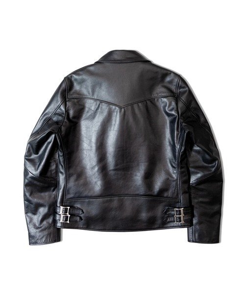 JACKROSE｜JE-BUFFARO CALF LEATHER DOUBLE RIDERS JACKET 2025(MENS