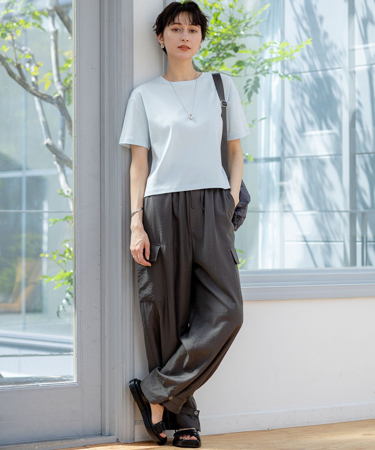 23区｜【SLOW/一部店舗限定】ブライトヴィンテージクロス カーゴパンツ