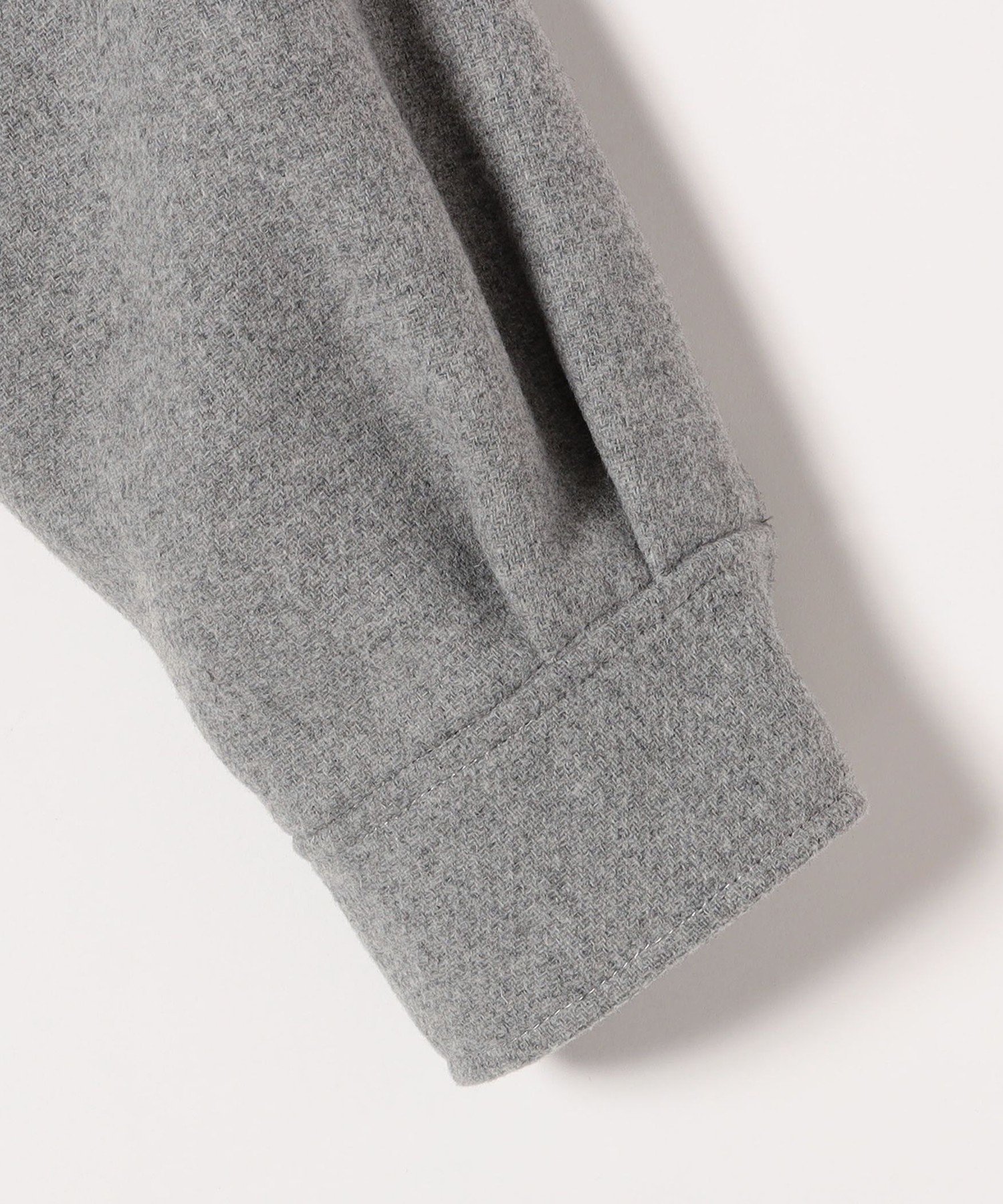 SHIPS｜quaranciel: メルトン スタンドカラー ジップ ブルゾン コート