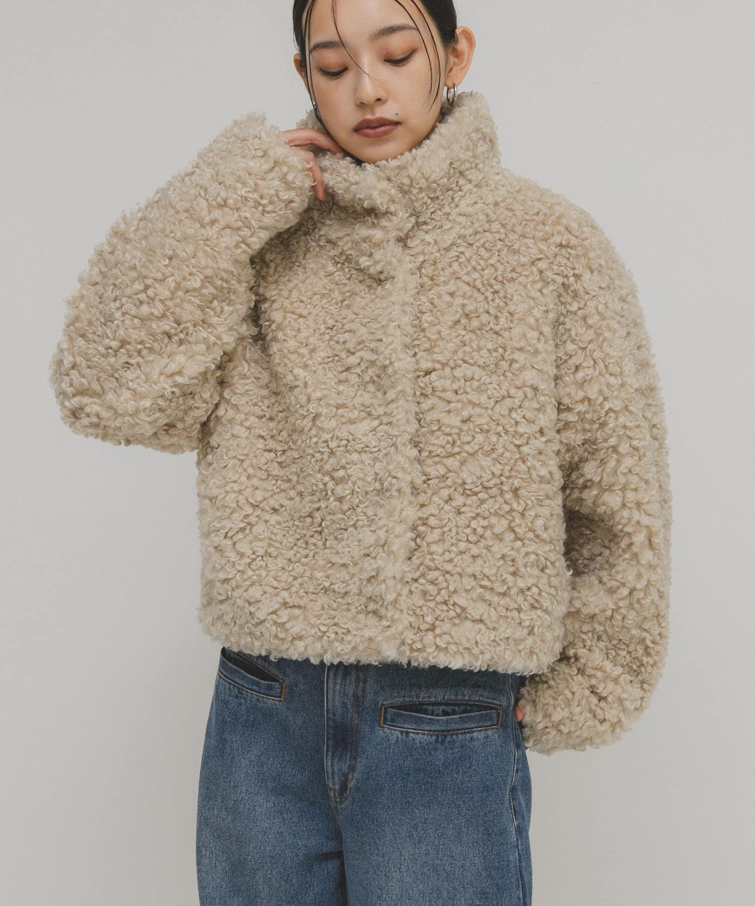 KBF｜フォルムボアジャケット | Rakuten Fashion(楽天ファッション／旧