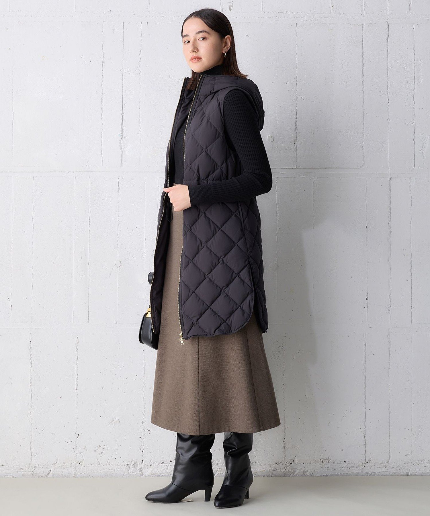 UNFILO｜【TAION×UNFILO】フード付き ジレ | Rakuten Fashion(楽天